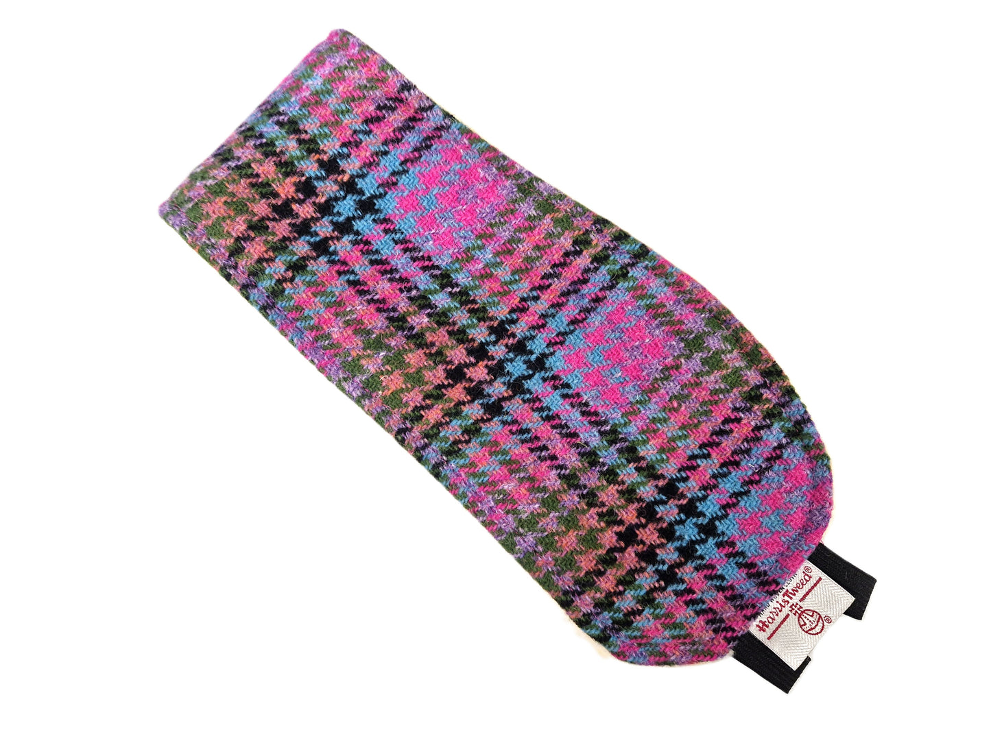 Kaleidoscope Houndstooth check Ladies Harris Tweed Headband