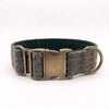Extra Wide 38mm - Abraham Moon Rosa Myrtle Dog Collar