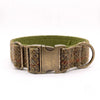Extra Wide 38mm - Totally Traditional Harris Tweed Dog Collar