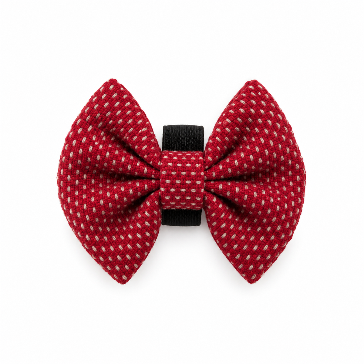 christmas tweed bow tie