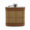 Yorkshire Tweed Hip Flask Gift Set