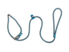 **New** Turquoise & Fox Orange Handmade Rope Slip or Clip Lead