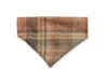 Abraham Moon Glen Coe Terracotta Luxury Dog Bandana