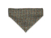 Autumn Houndstooth Luxury Harris Tweed Dog Bandana