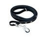 Black Waterproof Biothane Dog Lead