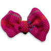 Cerise Check Luxury Harris Tweed Hundeschleife