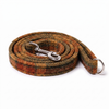 Autumnal Check Luxury Harris Tweed Dog Lead