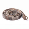 Stone Check Luxury Harris Tweed Dog Lead