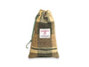 Green Block Herringbone Luxury Harris Tweed Treat Bag With Built-In Poop Bag Dispenser