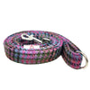 Kaleidoscope Houndstooth Luxury Tweed Dog Lead