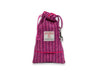 Pink Koana Harris Tweed Treat Bag With Built-In Poop Bag Dispenser