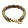 Scottish Tweed Handmade Rope Dog Collar with whipping