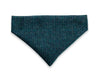 Teal With a Touch of Blue Luxury Harris Tweed Dog Bandana
