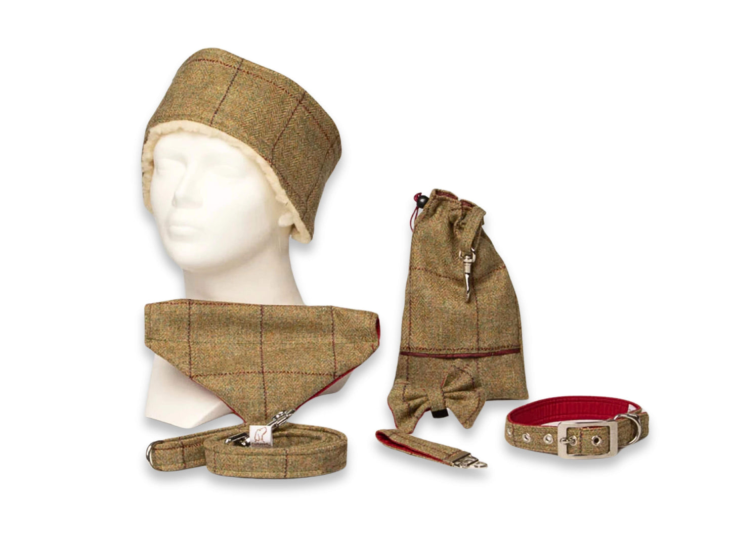 yorkshire tweed matching do accessories set