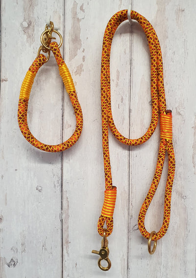 Launch of handmade rope dog collars and leads