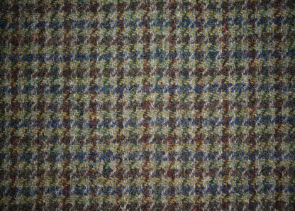 Autumn Houndstooth - Buckle Fastening Luxury Harris Tweed Dog Collar