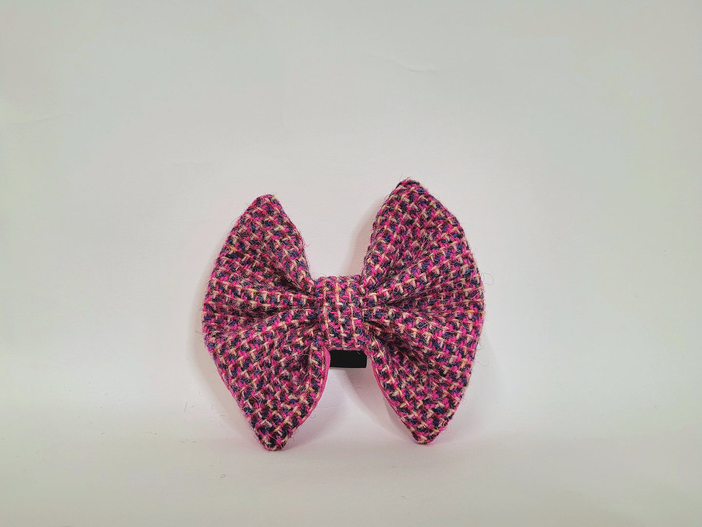 Pink Paradise - Buckle Fastening Luxury Harris Tweed Dog Collar