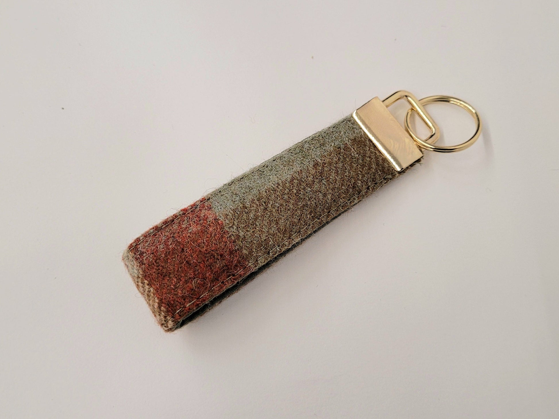 Collared Creatures, Abraham Moon Ingleton Natural Luxury Key Ring