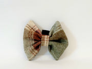 Collared Creatures, Abraham Moon Sky Agate Luxury Dog Bow Tie