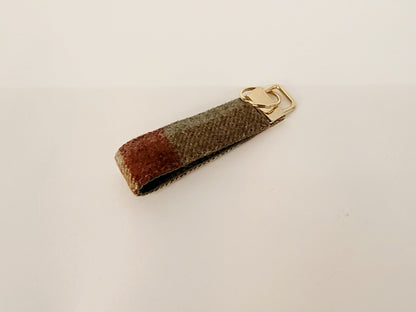 Collared Creatures Sky Agate Abraham Moon Luxury Key Ring