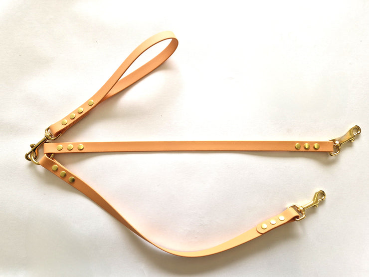 Copper Waterproof / Biothane Dog Split Lead