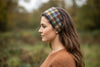 Moorland Country Check  Ladies Harris Tweed Headband