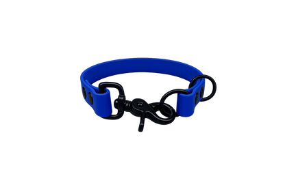 Electric Blue Waterproof Biothane Slip Dog Collar