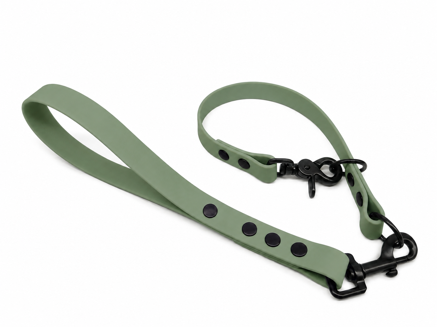 Country Green Waterproof Biothane Slip Dog Collar
