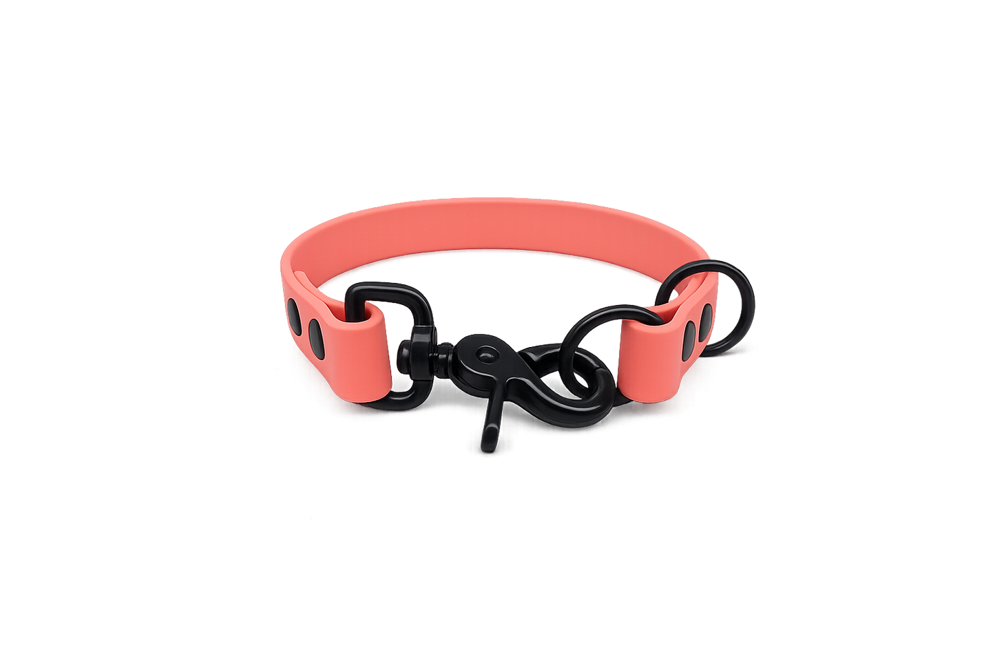 Coral Waterproof Biothane Slip Dog Collar