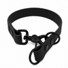 Black Waterproof Biothane Slip Dog Collar