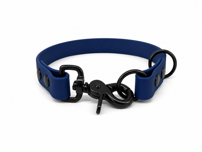 Navy Waterproof Biothane Slip Dog Collar