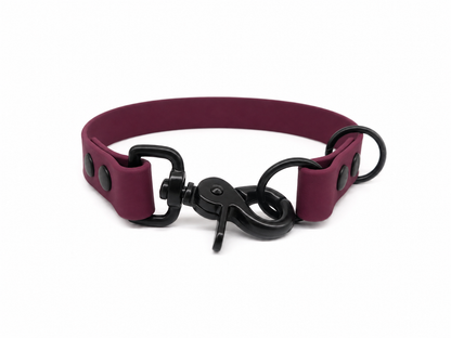 Wine Waterproof Biothane Slip Dog Collar