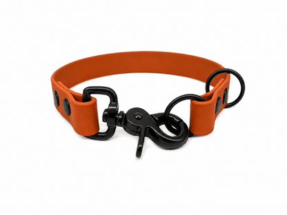 Burnt Orange Waterproof Biothane Slip Dog Collar