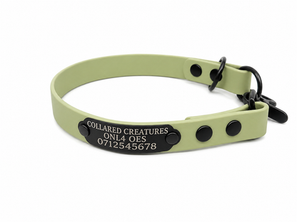 Guacamole Waterproof Biothane Slip Dog Collar