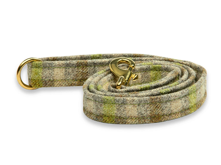 Collared Creatures, Abraham Moon Bibury-Lichen, Luxury Dog Lead. Durable & Stylish. Handmade in the UK.