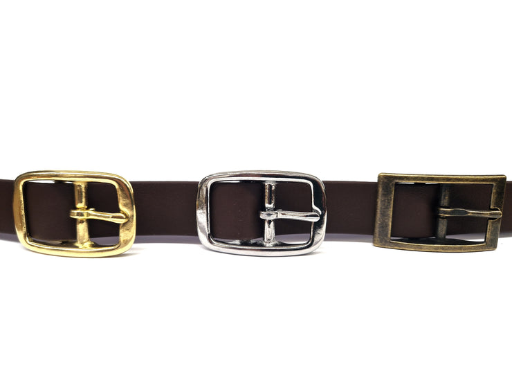 Black & Dark Brown Multicolour Waterproof Biothane Buckle Dog Collar
