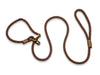 Chocolate Brown Handmade Rope Slip or Clip Lead
