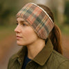 Bandeau en tweed pour dames Abraham Moon Glen Coe Terracotta
