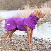 Magenta Perfectly Practical Dog Drying Coat