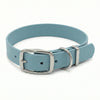 Duck Egg Blue Waterproof Biothane Buckle Dog Collar