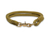 Golden Treasure Handmade Rope Dog Collar with whipping