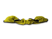 Green Super Absorbent Brown Bamboo Dog Drying Mitt by Collared Creatures UK
