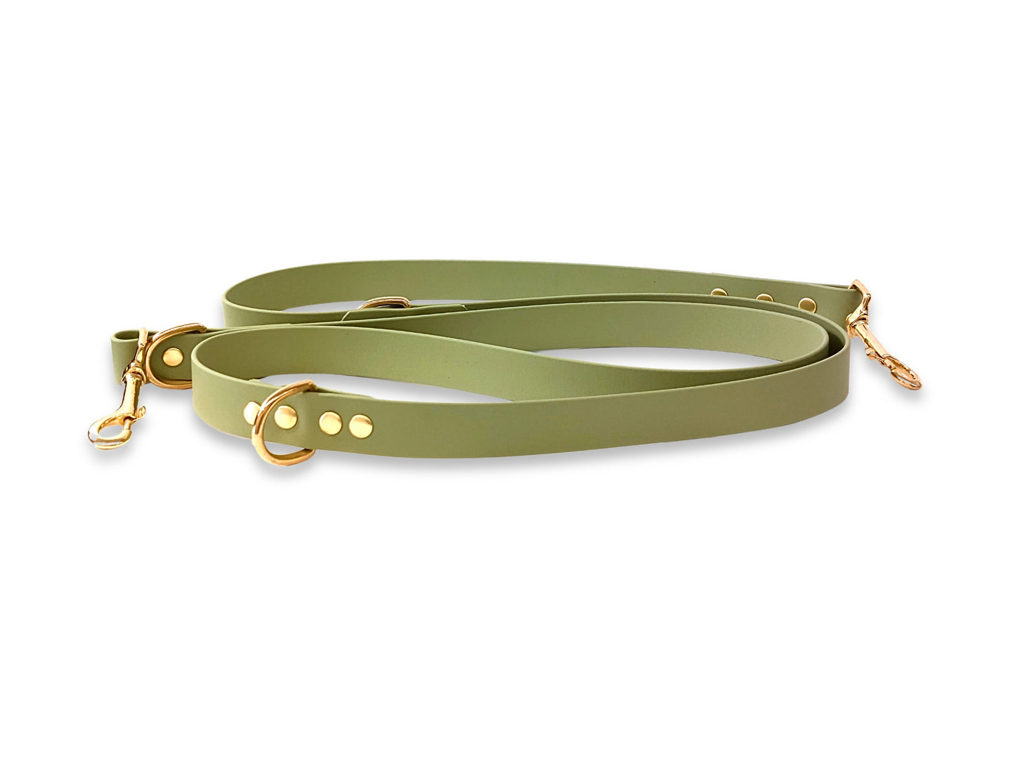 Guacamole Green Waterproof / Biothane Dog Training Lead Handmade in Yorkshire UK