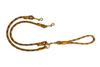 Maple Syrup Handmade Rope Split  - Double Dog Lead