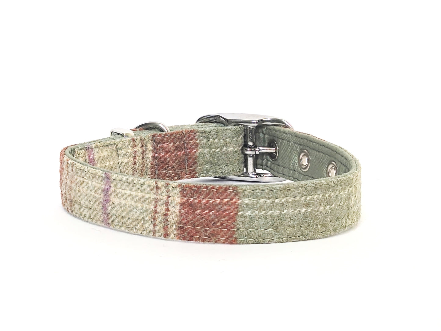 Collared Creatures Sky Agate Buckle Fastening Abraham Moon Luxury Dog Collar