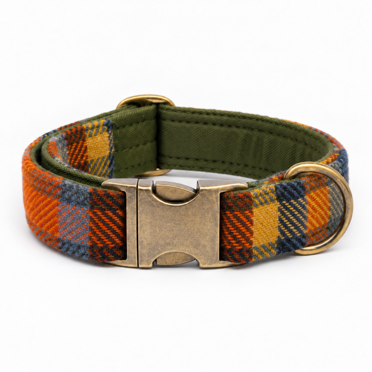 highland ember tweed dog collar collared creatures
