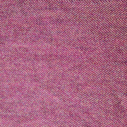 Raspberry Ripple Herringbone-Buckle Fastening Luxury Harris Tweed Dog Collar