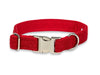 Simply Red Luxury Harris Tweed Dog Collar