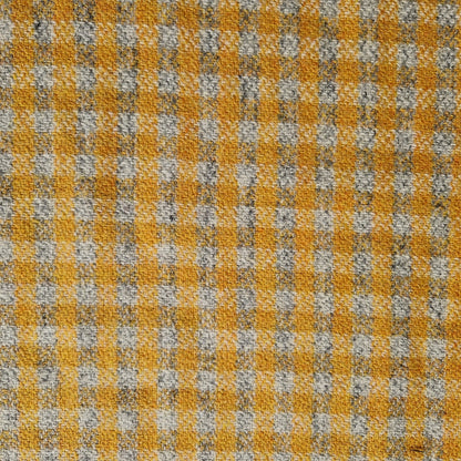 Sunflower Check - Buckle Fastening Luxury Harris Tweed Dog Collar