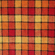 Sunset Check Luxury Harris Tweed Dog Collar